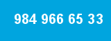 984 966 65 33 984 966 65 33